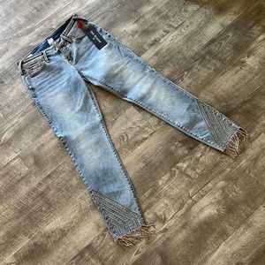 True Religion Halle Crystal Fringe